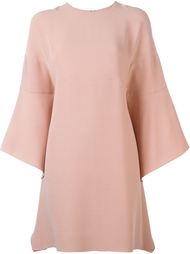 платье с расклешенными рукавами Valentino