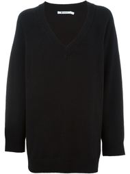 свитер с V-образным вырезом T By Alexander Wang