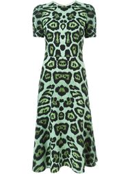платье с леопардовым принтом Givenchy