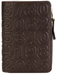 кошелек с тиснеными цифрами Comme Des Garçons Wallet