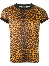 футболка с леопардовым принтом  Jean Paul Gaultier Vintage
