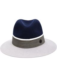 двухцветная шляпа  Maison Michel