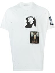 футболка с нашивками  Givenchy