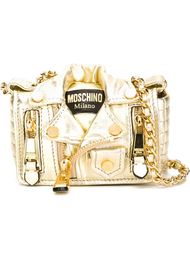 байкерская сумка на плечо  Moschino