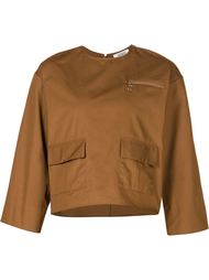 топ с накладными карманами Nomia