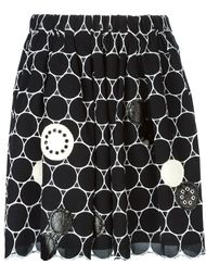 юбка с вышитым узором из кругов Marc By Marc Jacobs