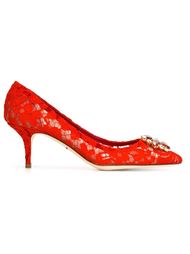туфли с отделкой шелком Dolce &amp; Gabbana