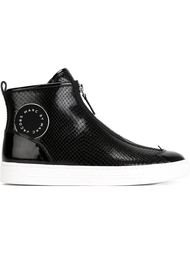 хайтопы с эффектом змеиной кожи  Marc By Marc Jacobs