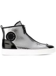 хайтопы с эффектом змеиной кожи Marc By Marc Jacobs