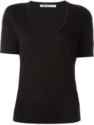 футболка с круглым вырезом  T By Alexander Wang