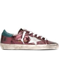 кеды 'Super Star' с отделкой металлик Golden Goose Deluxe Brand