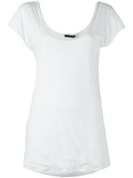 топ с глубоким круглым вырезом Alexander McQueen