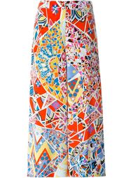 широкие брюки с принтом  Emilio Pucci