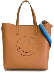 большая сумка-тоут 'Smiley Featherweight Ebury'  Anya Hindmarch