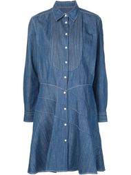 платье-рубашка с простроченным узором Sonia Rykiel