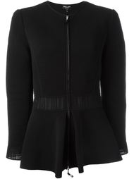 расклешенная куртка в рубчик  Giorgio Armani