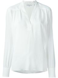 блузка с V-образным вырезом  Helmut Lang