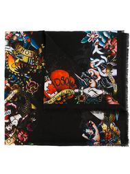 шарф с принтом Dsquared2