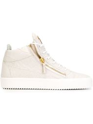 хайтопы с молниями по бокам Giuseppe Zanotti Design