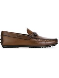 лоферы с логотипом Tod's