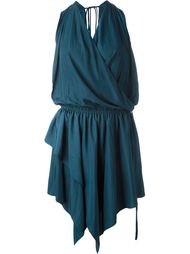 асимметричное платье Lanvin