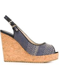 босоножки 'Prova' на танкетке  Jimmy Choo
