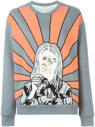 толстовка с вышивкой  Stella McCartney