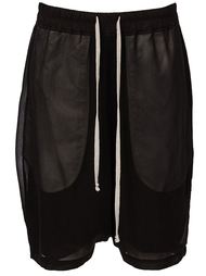 шорты с заниженной проймой Rick Owens