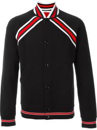 университетская куртка с контрастными полосками Givenchy