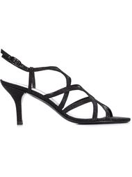 босоножки с ремешками на низком каблуке Stuart Weitzman