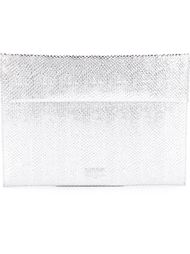 клатч с эффектом змеиной кожи  Mm6 Maison Margiela