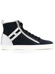 хайтопы с логотипом  Hogan Rebel