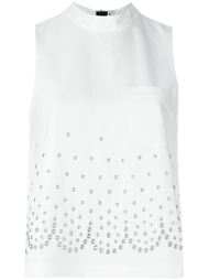 топ с люверсами  Alexander Wang