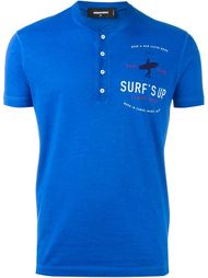 футболка на пуговицах Dsquared2