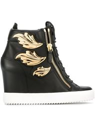 хайтопы на танкетке  Giuseppe Zanotti Design