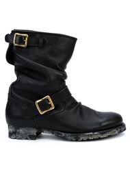 сапоги с пряжками Miharayasuhiro