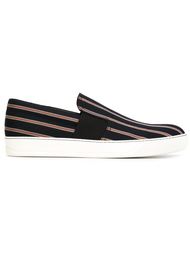 полосатые кеды-слипон 'Pull-On' Lanvin