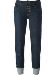 джинсы кроя слим с подвернутыми манжетами J Brand