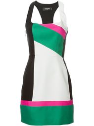 платье колор-блок  Dsquared2