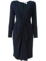 драпированное платье  Armani Collezioni