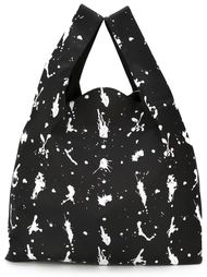 сумка-тоут с принтом брызг краски Mm6 Maison Margiela