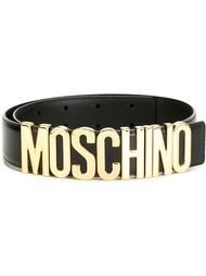 ремень с логотипом Moschino