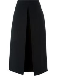 юбка миди со складками McQ Alexander McQueen