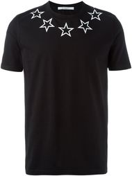 футболка с принтом звезд Givenchy