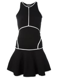 платье с контрастной окантовкой  Dsquared2