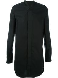 длинная рубашка c V-образным вырезом  Rick Owens
