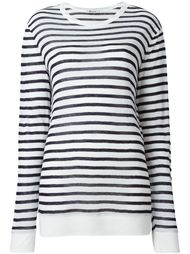 полосатая футболка  T By Alexander Wang