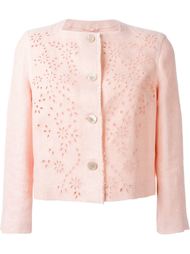 пиджак с цветочным вышитым узором Ermanno Scervino