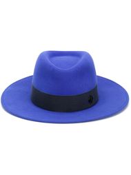 фетровая шляпа с контрастной лентой Maison Michel