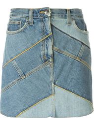 джинсовая юбка с лоскутным узором Marc By Marc Jacobs